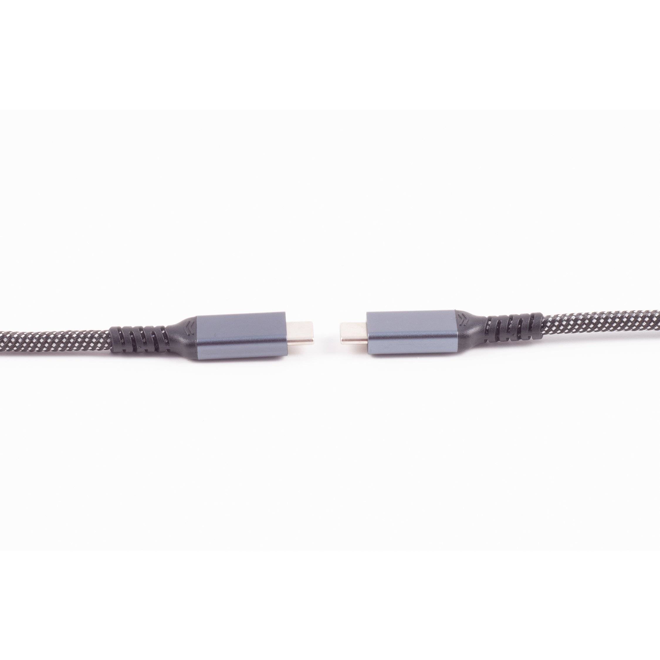 USB-C Ladekabel, 3.2, 100W PD, Textil, 2m