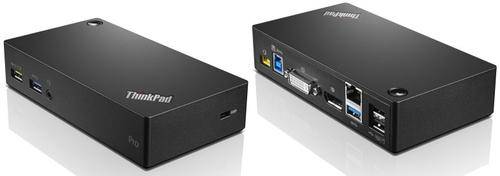 Lenovo 03X6898, Kabelgebunden, USB 3.2 Gen 1 (3.1 Gen 1) Type-A, 3,5 mm, 10,100,1000 Mbit/s, Schwarz, Lenovo