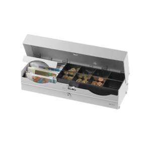 Diebold Nixdorf KA21 schwarz - Kassenlade - Klappdeckel - Maße (BxHxT): 461x102x
