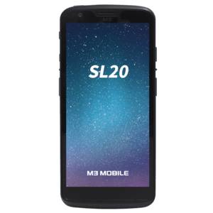 M3 Mobile Mobile SL20, 2D, SE4710, 14cm (5,5''), GPS, USB, USB-C, BT (BLE, 5.0), WLAN, 4G, NFC, Android, GMS, erw. Akku