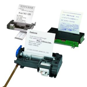 Citizen Thermodruck Mechanismus, 5V, 58mm Papierbreite