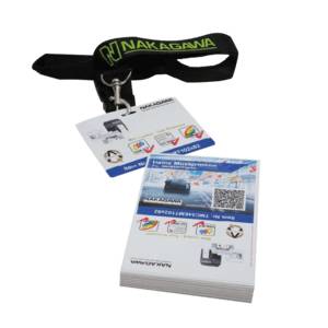 Nakagawa Besucherausweise 54x86