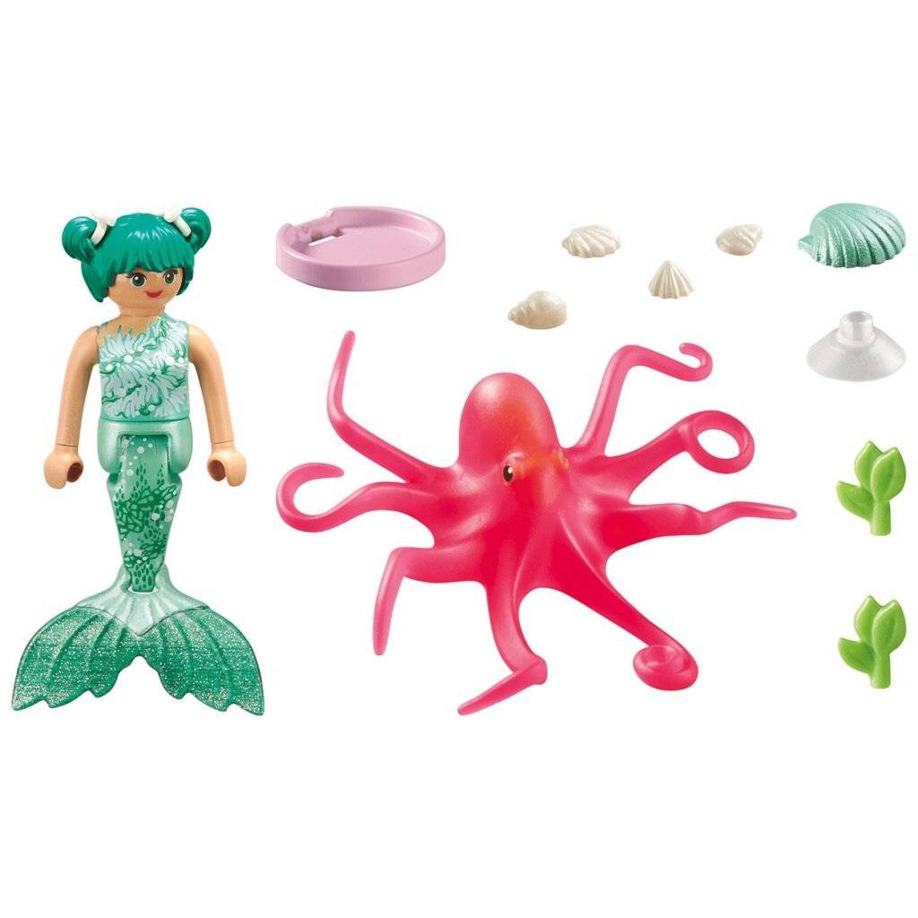 Playmobil Princess Zeemeermin met Van Kleur Veranderende Octopus 71503