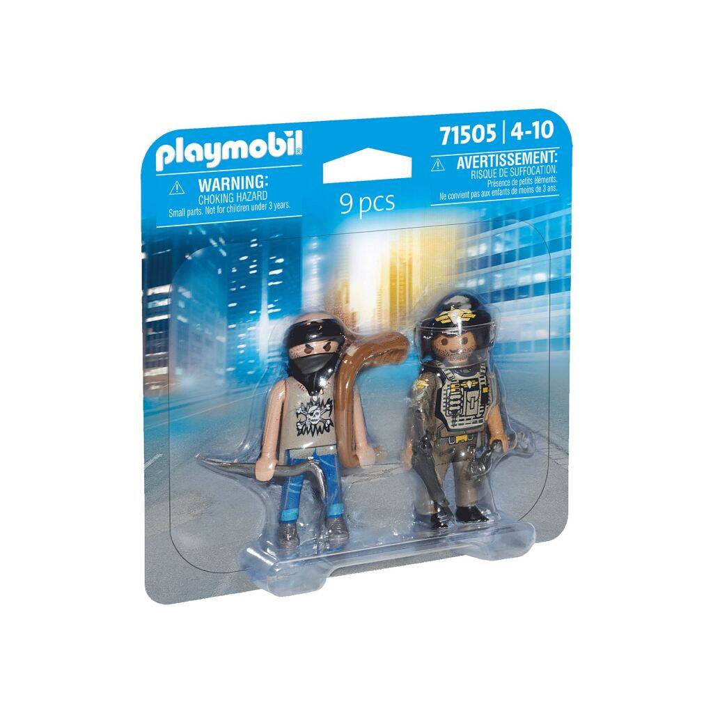 Playmobil Tactical Police Unit Bandite 71505