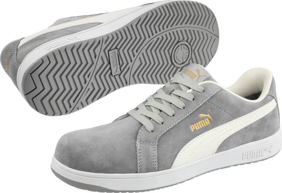 Sicherheitshalbschuh S1PL ICONIC SUEDE ESD FO HRO SRC 640030-42 Größe 42 Farbe grau Typ Halbschuh Modell Iconic Suede