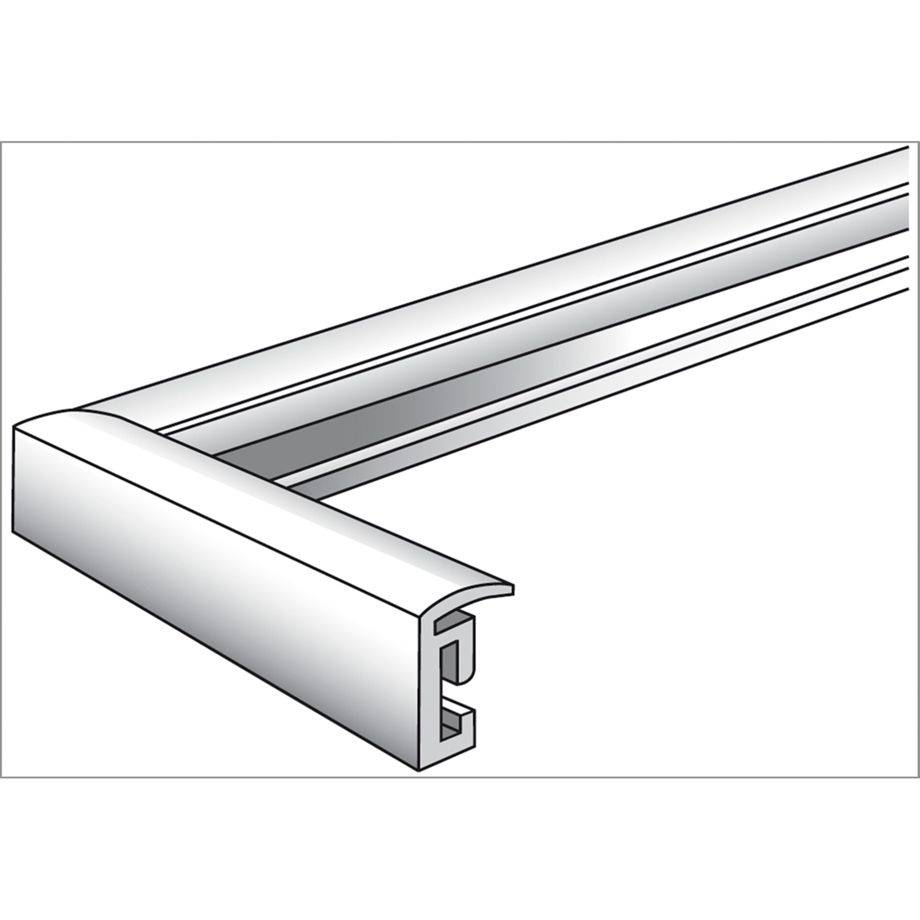 WALTHER - New Lifestyle 13x18 Kunststoff grau KV318T