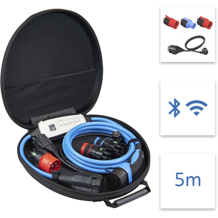 NRGkick 12601061, Blau, Wand, Aktivität, Typ 2, IK10, IP67, IP69K