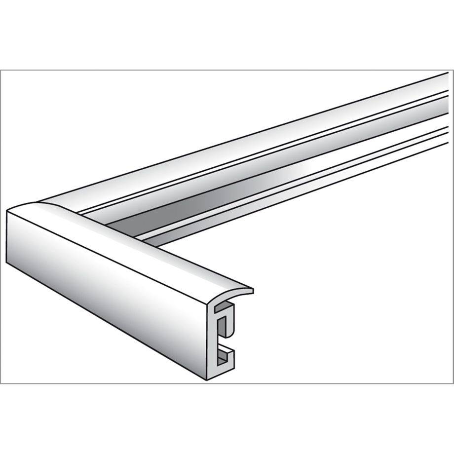 New Lifestyle 30x40 Kunststoff grau KV040T
