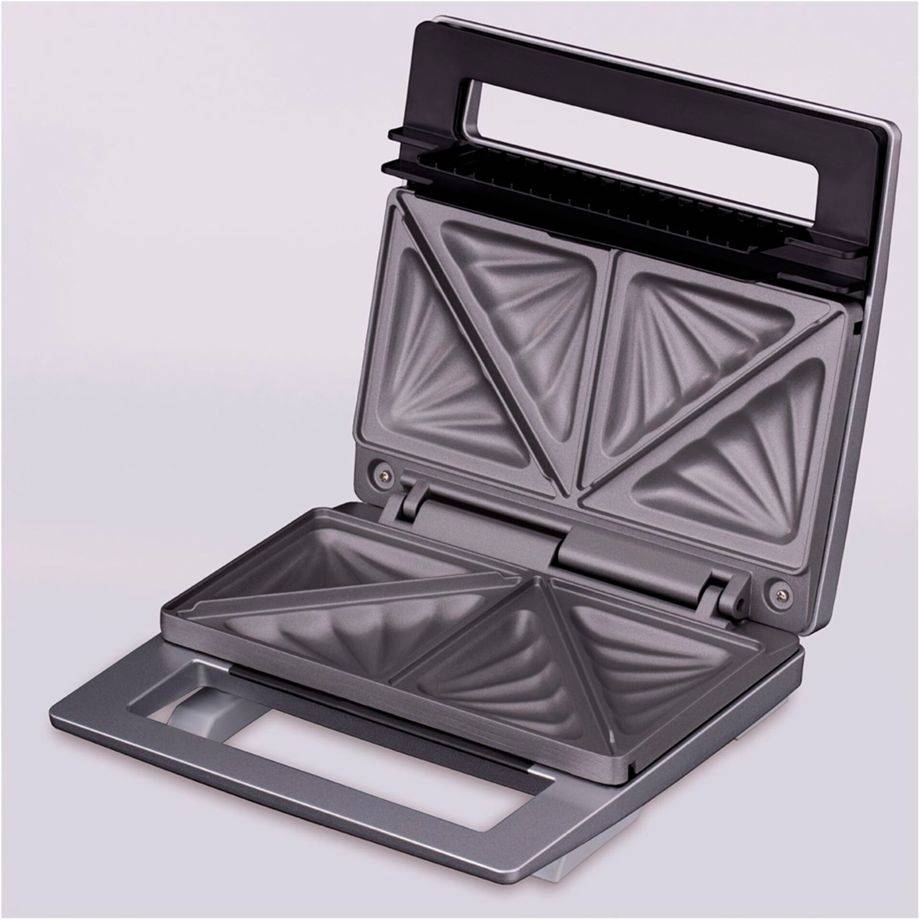 Cloer 6219 - Sandwichmaker - 900 W - Chrom