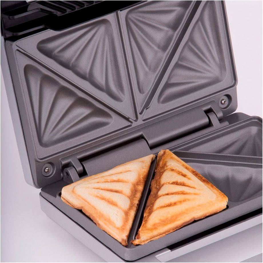 Cloer 6219 - Sandwichmaker - 900 W - Chrom