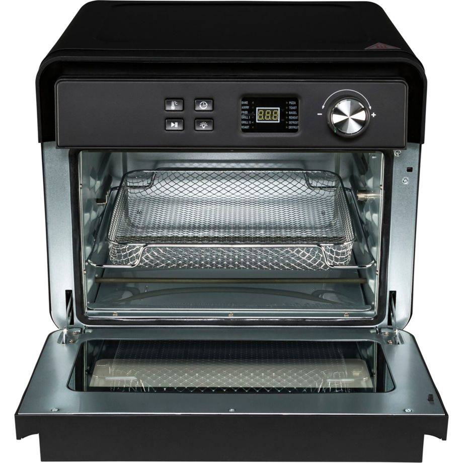 CASO AirFry Chef 1700, Elektrischer Ofen, 22 l, 1700 W, 40 - 230 °C, Arbeitsplatte, Schwarz