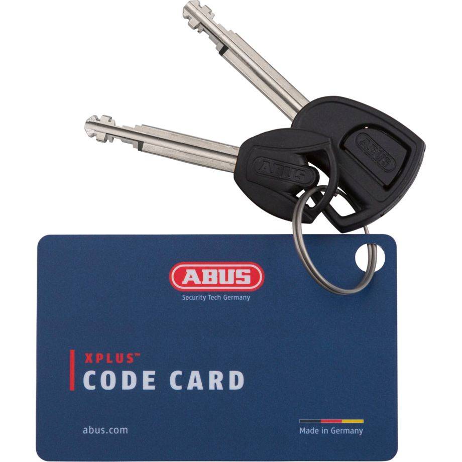 ABUS 58241 Fahrradschloss Schwarz, Gelb 1200 mm Kettenschloss