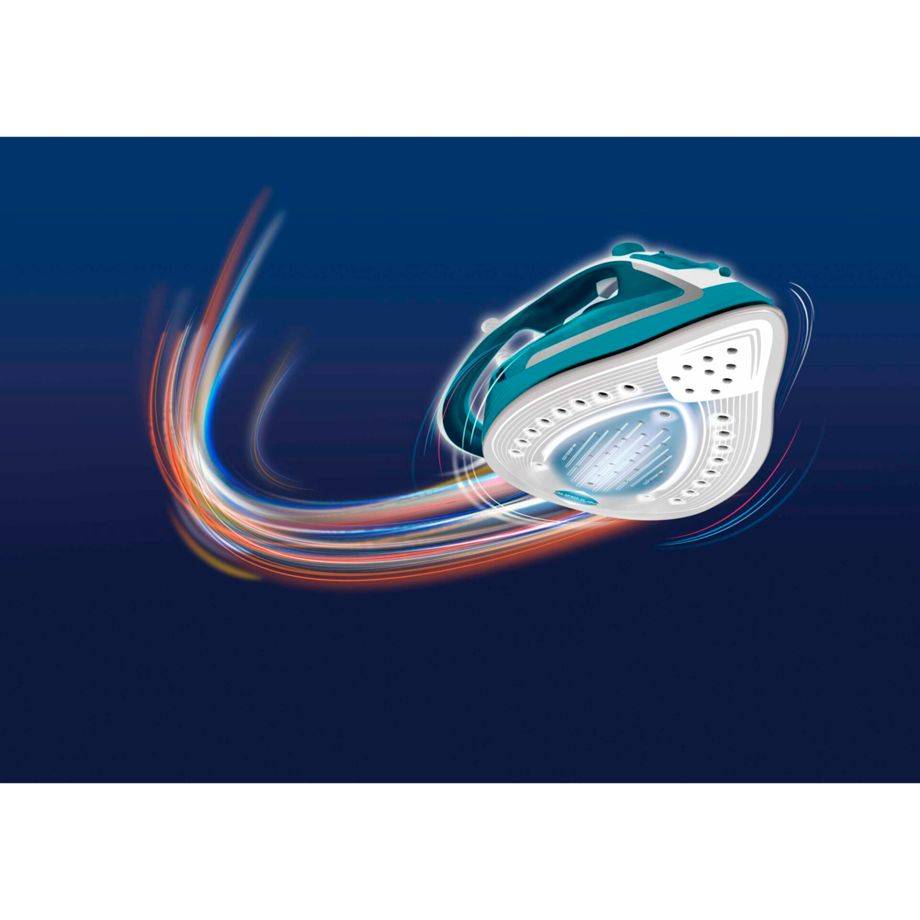 Tefal FV5737 Easygliss Plus, türkis/weiß/silber