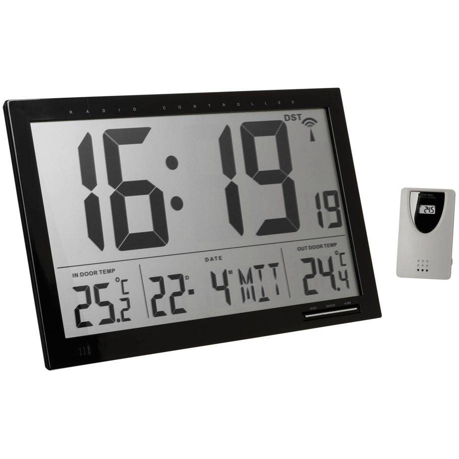 TFA-Dostmann 60.4510.01, Schwarz, Innen-Thermometer, Außen-Thermometer, Thermometer, Thermometer, 0 - 50 °C, -20 - 50 °C