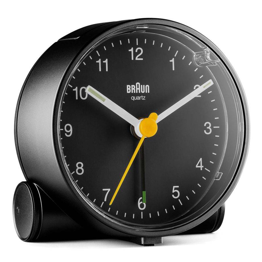 Braun 67003 Quarzwecker Schwarz