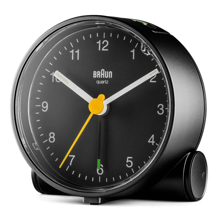 Braun 67003 Quarzwecker Schwarz