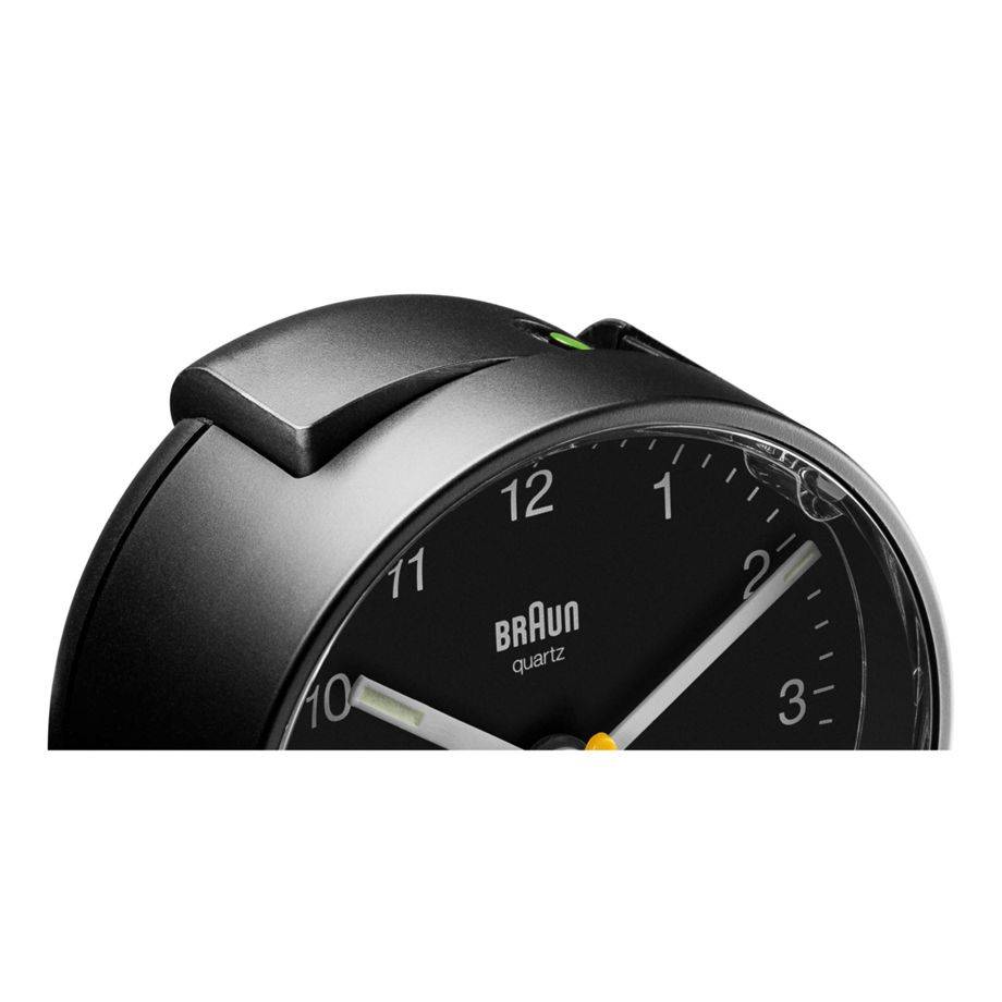 Braun 67003 Quarzwecker Schwarz