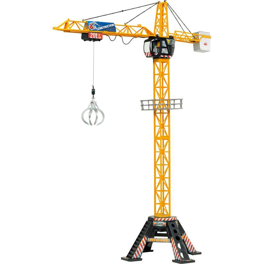 Simba Dickie Elektro Construction Mega Kran RC Einsteiger Funktionsmodell - 6 Ja