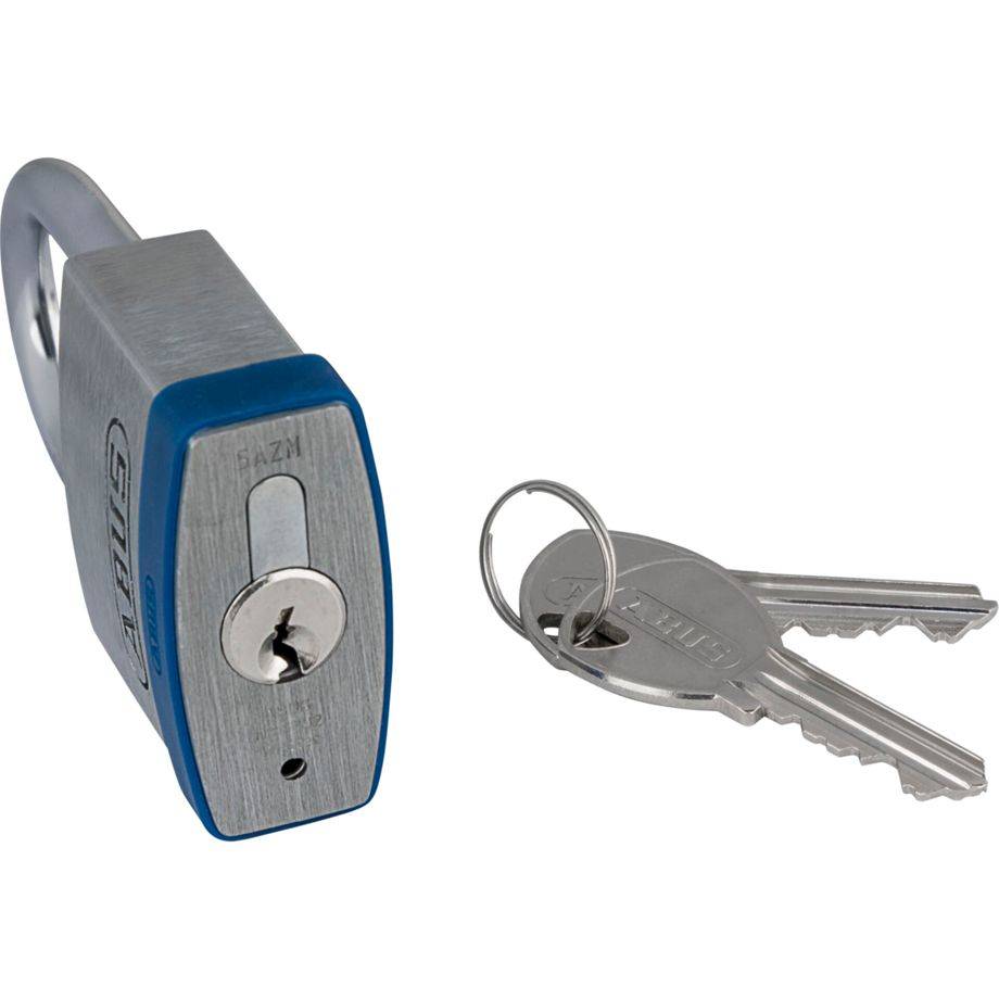 ABUS Security-Center ABUS 5/50 - Vorhängeschloss - Tastensperre - Pforte - Aufbewahrungsspind - Silber - Zink