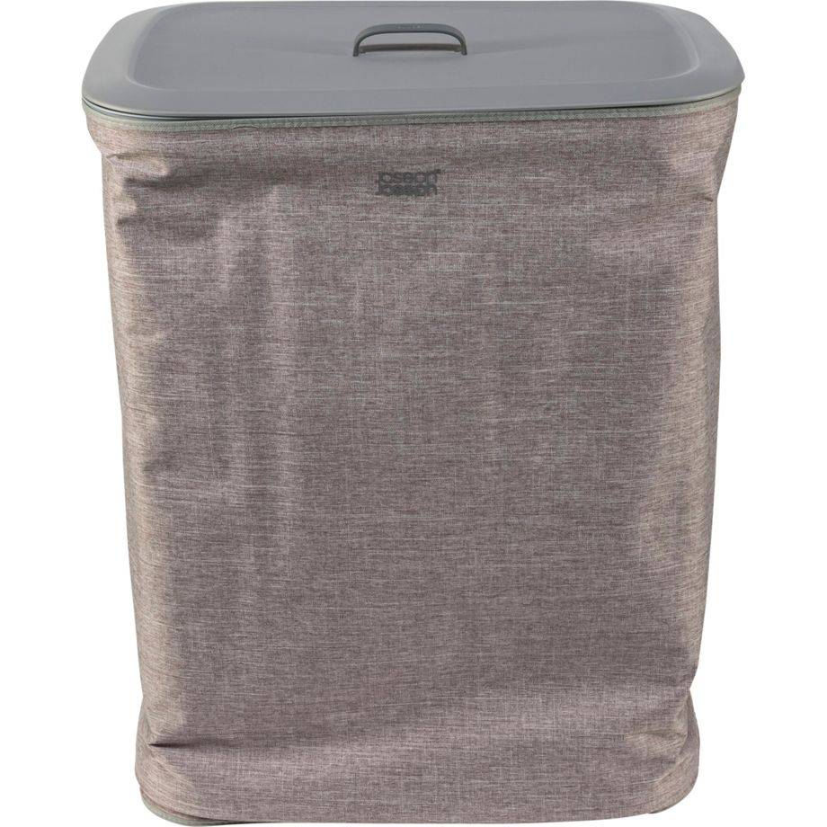 Joseph Joseph 50003, 90 l, Rechteckig, Baumwolle, Polyester, Grau, Grau, Handwäsche/Maschinenwäsche