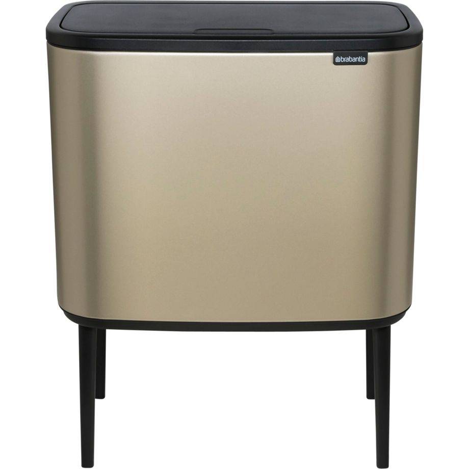 BRABANTIA - Mülleimer Bo Touch Bin Champagnerfarben 11+ 23 L