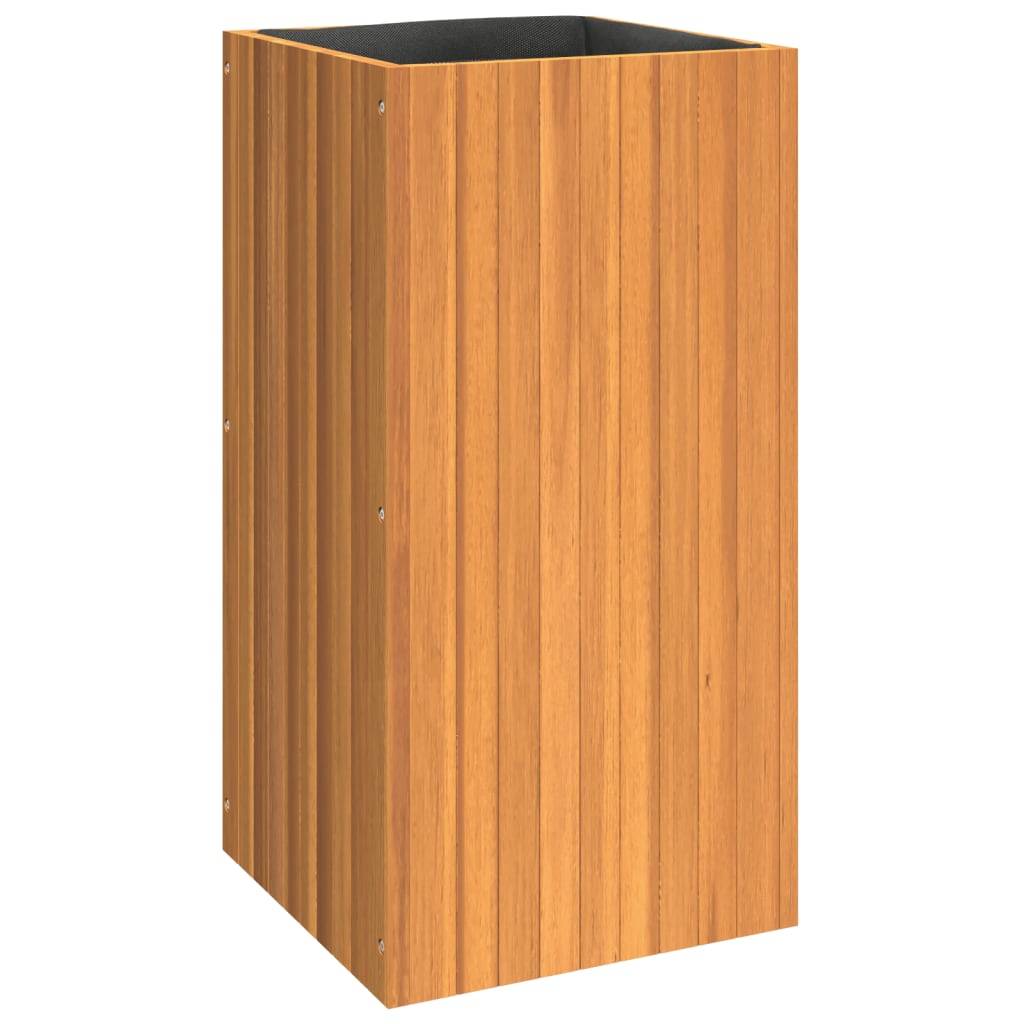 vidaXL Pflanzkübel 45x45x90 cm Massivholz Akazie
