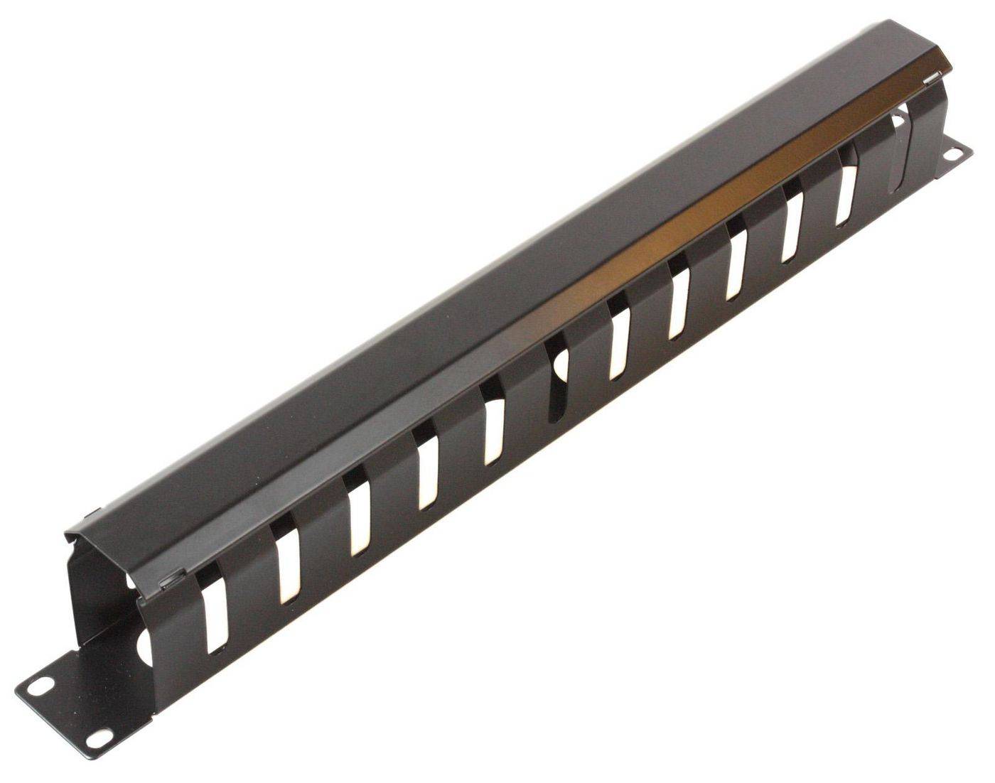 MicroConnect Cable Management 19" 1U Metal Black