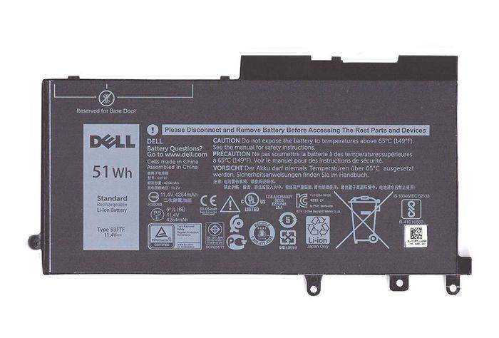Dell Battery 51WHR 3 Cell Lithium Ion - Batterie - 4.254 mAh