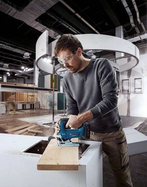 Bosch Professional GST 18V-125 B solo Akku-Stichsäge 06015B3001 ohne Akku, ohne Ladegerät 18 V