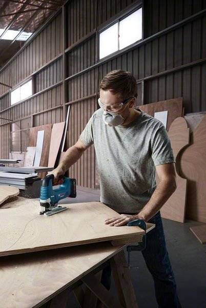 Bosch Professional GST 18V-125 B solo Akku-Stichsäge 06015B3001 ohne Akku, ohne Ladegerät 18 V