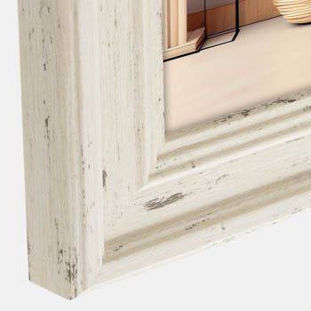 ZEP PM268W, Einzelbilderrahmen, Holz, Weiß, Tisch, Wand, 15 x 20 cm, Rechteckig