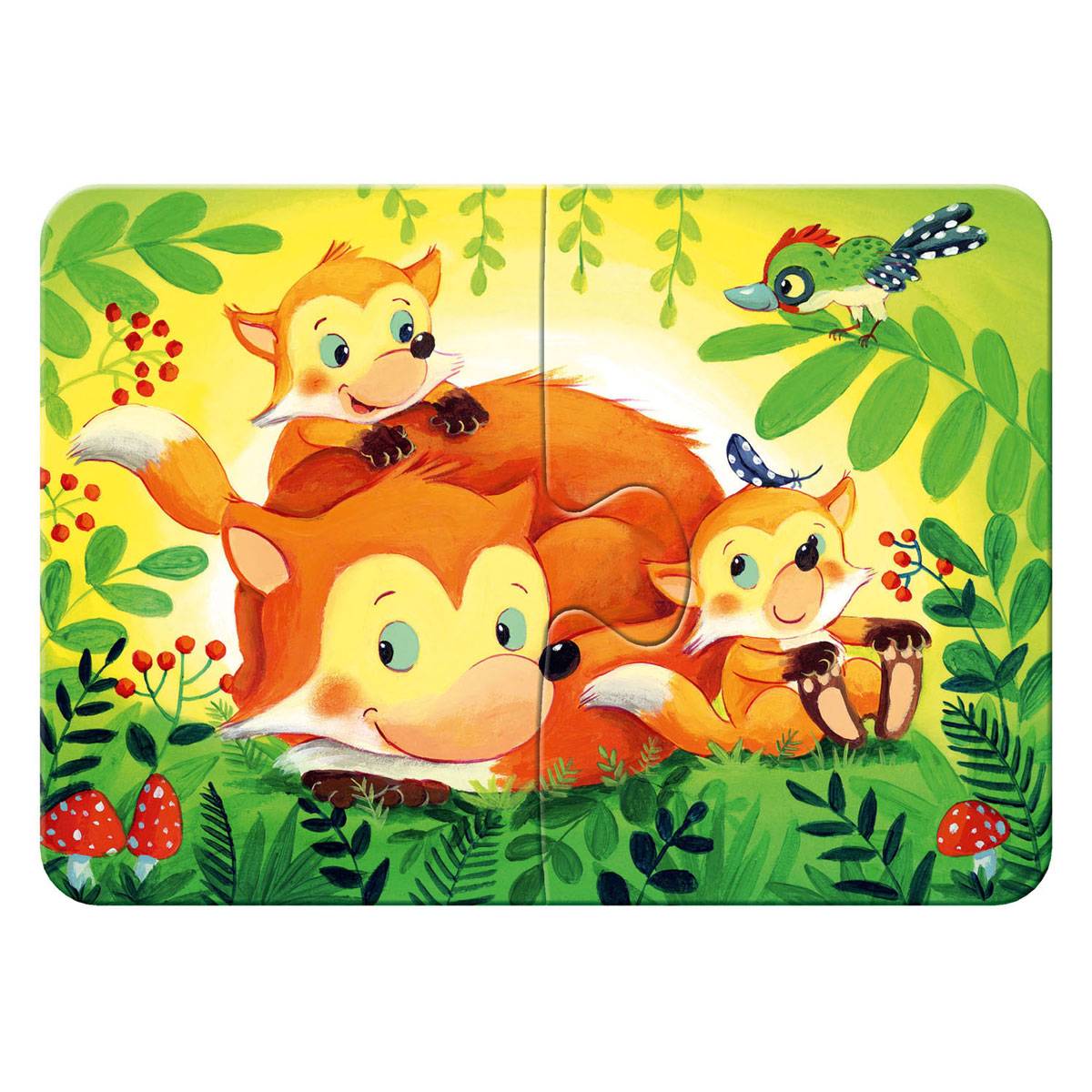 Ravensburger Puzzle Kleintierfamilien, 4in1