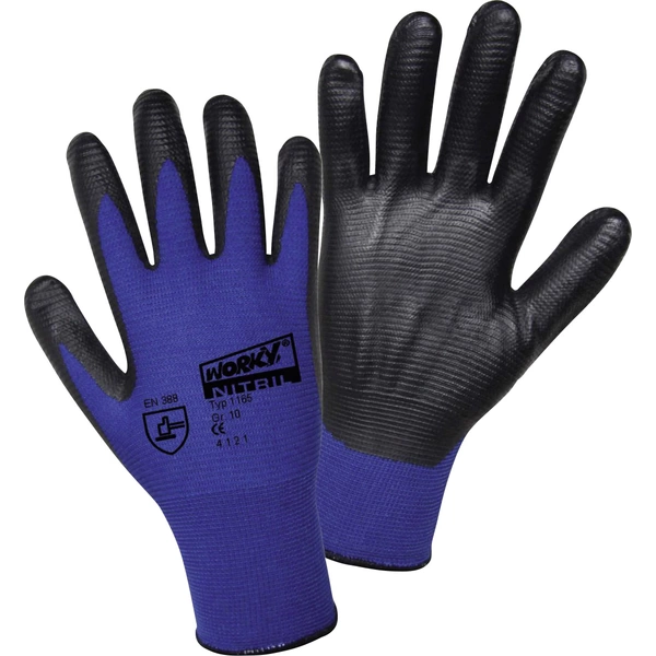 Leipold Doehle Nylon Super Grip Nitrile 1165-11 Nylon Arbeitshandschuh Größe (Handschuhe): 11, XXL EN 388 CAT II 1 Paar Leipold Doehle Nylon Super Grip Nitrile 1165-11 Nylon Arbeitshandschuh Größe (Handschuhe): 11, XXL EN 388 CAT II 1 Paar