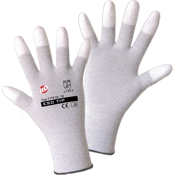 Leipold Doehle 1170-9 ESD TIP Nylon Arbeitshandschuh Größe (Handschuhe): 9, L EN 388:2016 CAT II 1 Paar Leipold Doehle 1170-9 ESD TIP Nylon Arbeitshandschuh Größe (Handschuhe): 9, L EN 388:2016 CAT II 1 Paar