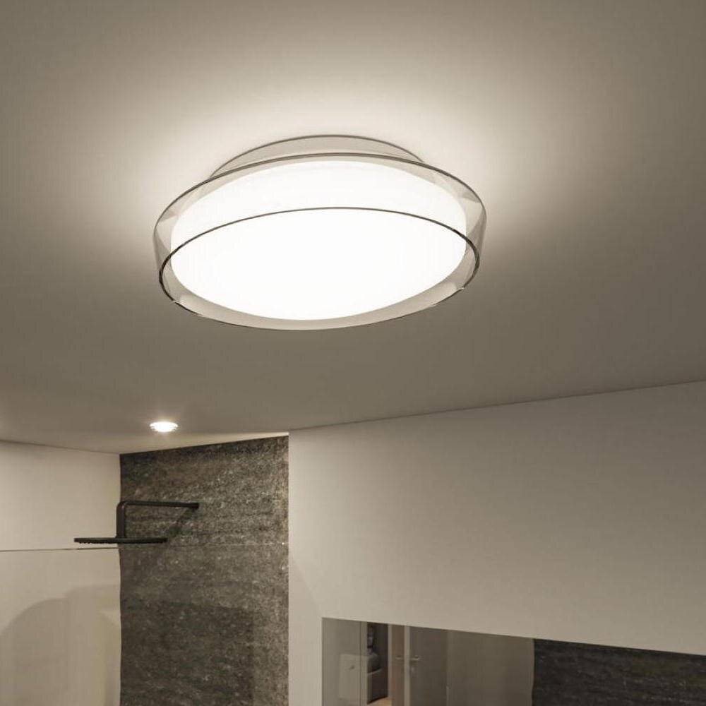 Paulmann Luena LED-Feuchtraumleuchte LED 16.5 W Warmweiß Glas, Chrom