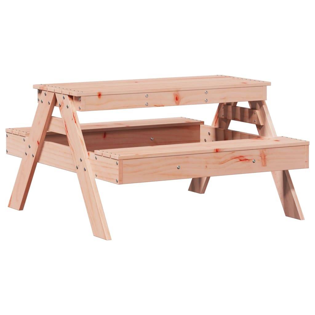 vidaXL Picknicktisch für Kinder 88x97x52 cm Massivholz Douglasie