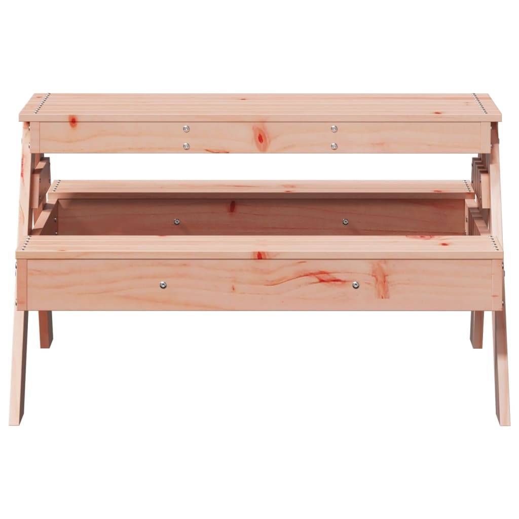 vidaXL Picknicktisch für Kinder 88x97x52 cm Massivholz Douglasie