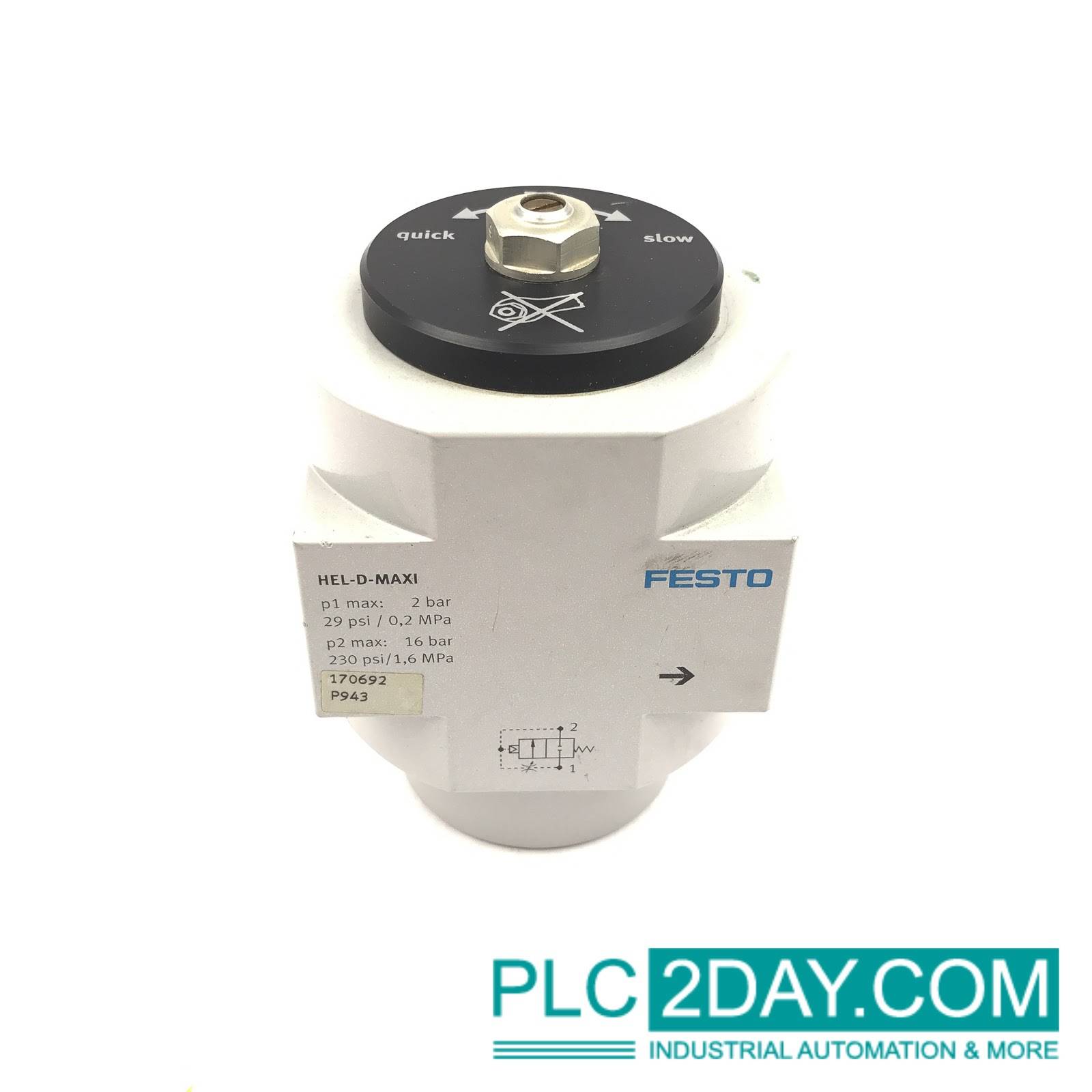 FESTO Einschaltventil 170692 (HEL-D-MAXI)