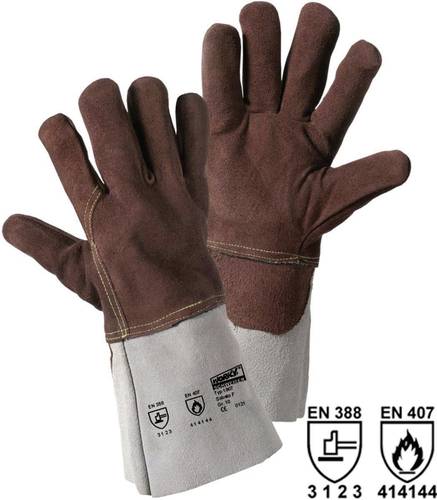Worky L+D SABATO 1807 Spaltleder Hitzeschutzhandschuh Größe (Handschuhe): Universalgröße EN 388