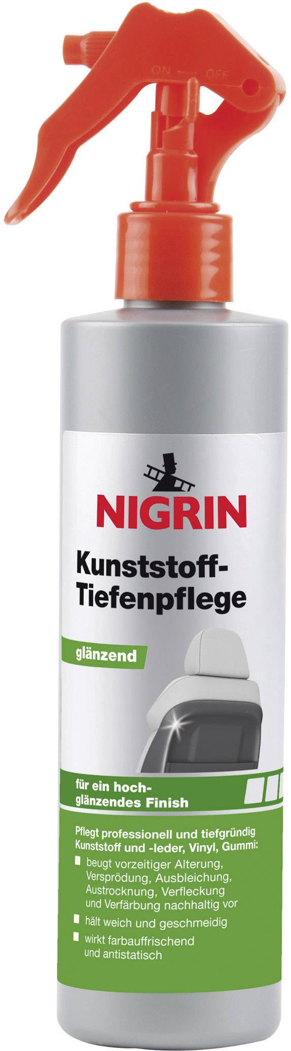 Nigrin 74016 Kunststofftiefenpfleger glänzend 300ml