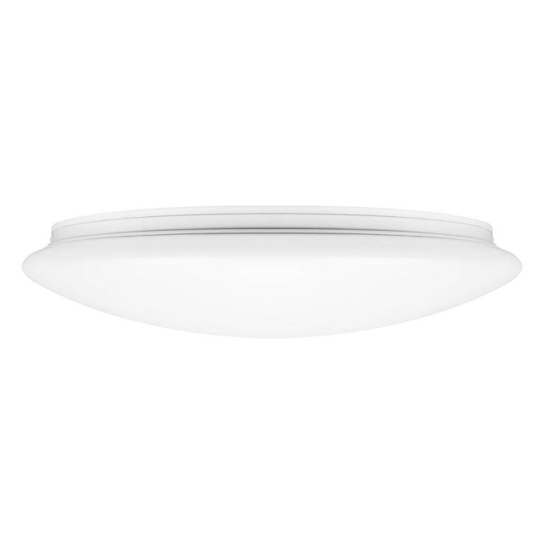 LEDV LED-Deckenleuchte weiss IP44 D500mm 42W 3500/2500/1500lm 3000K LED LED