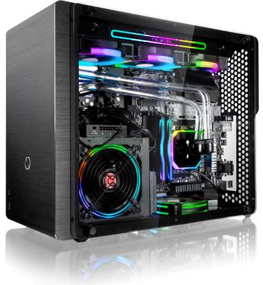 RAIJINTEK - Ophion M Evo TGS Micro-ATX Gehäuse Tempered Glass - schwarz - Midi/Minitower - ATX