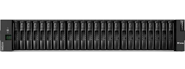 Lenovo ThinkSystem DE2000H Hybrid 2U24 SFF controller enclosure - Festplatten-Array - 24 Schächte (SAS-3)