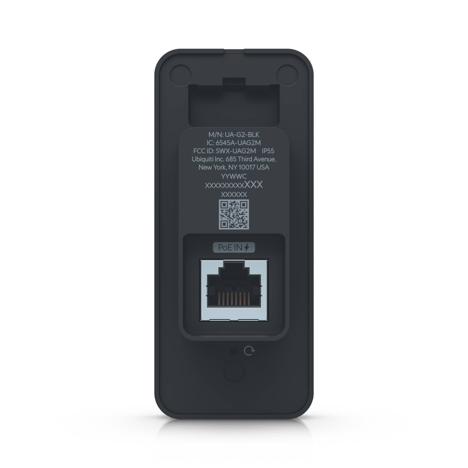 UbiQuiti Access Reader G2 NFC & BT Zutrittskontrolle Schwarz - 100 Mbps - PoE -