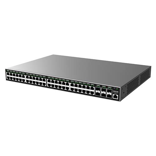 Grandstream GWN7800 Series GWN7806P - Switch - für Anwendung in Unternehmen - L2+ - managed - 48 x 10/100/1000 (PoE+)