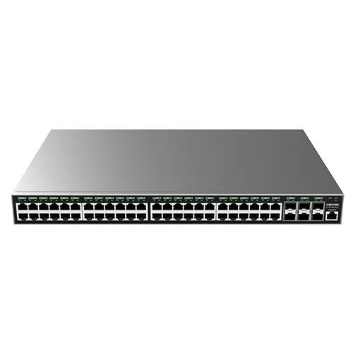 Grandstream GWN7800 Series GWN7806P - Switch - für Anwendung in Unternehmen - L2+ - managed - 48 x 10/100/1000 (PoE+)