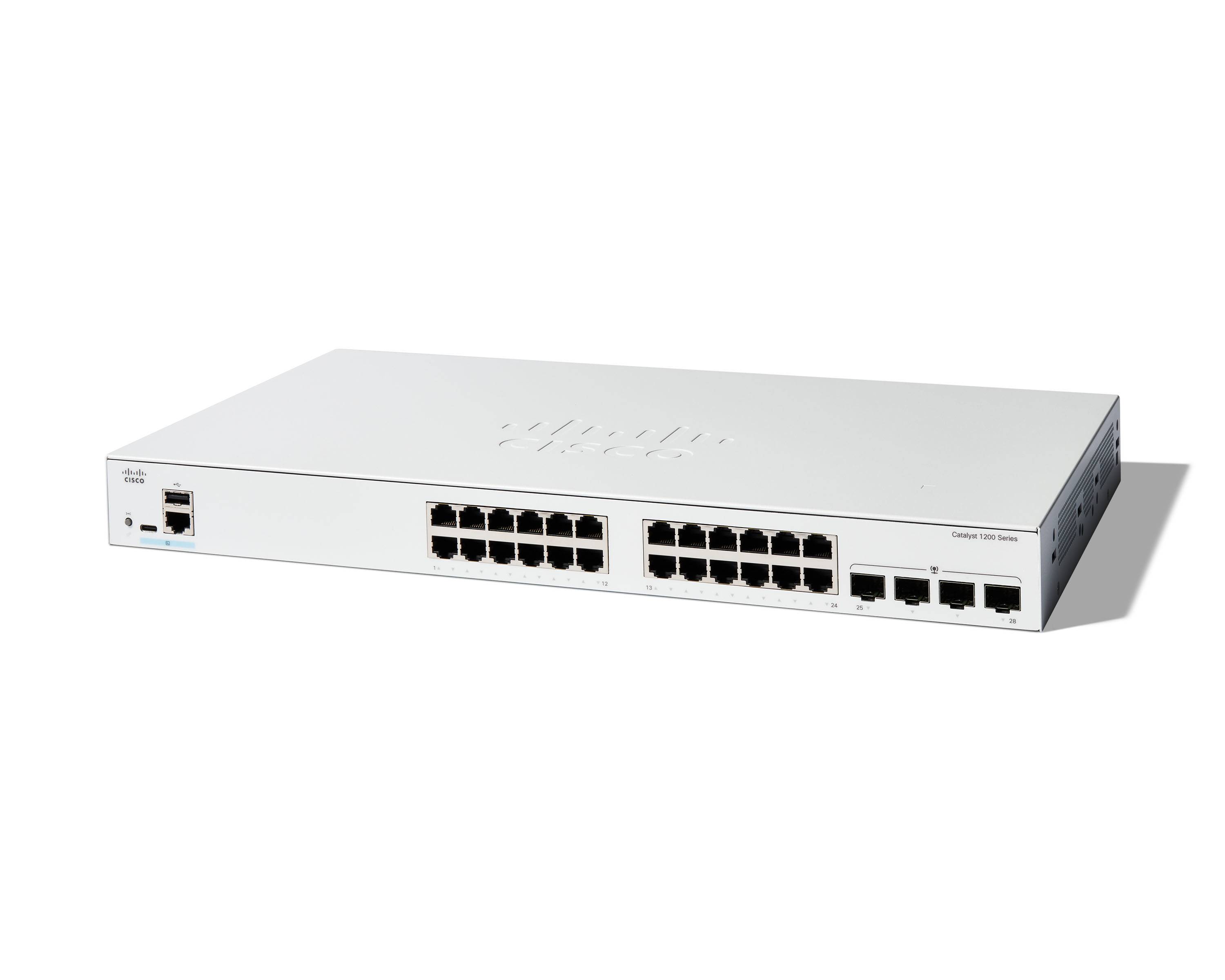 Cisco Catalyst 1200-24T-4G - Switch - L3 - Smart