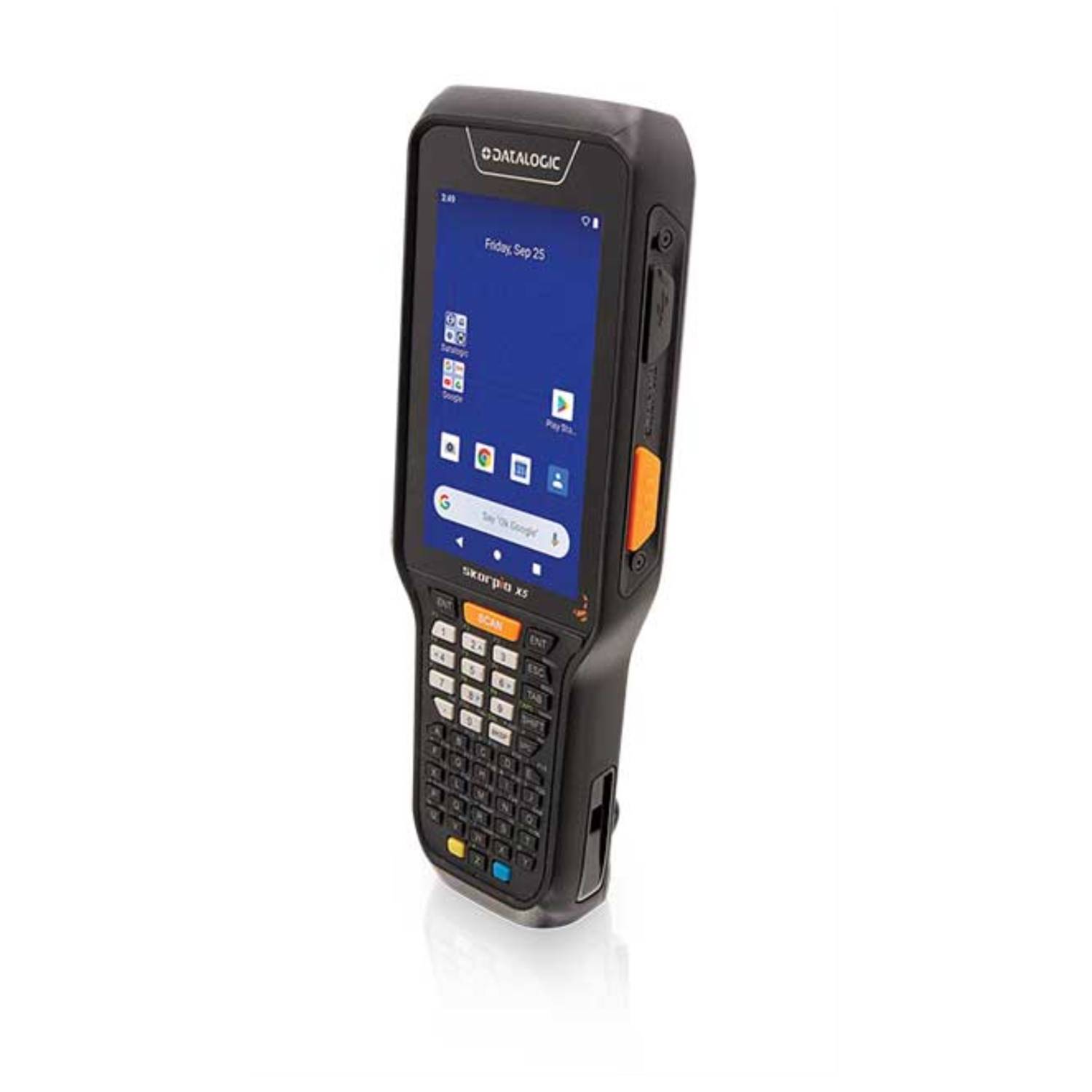 Datalogic Skorpio X5, 10,9 cm (4.3 Zoll), 800 x 480 Pixel, LCD, Multitouch, Kapazitiv, Gorilla Glass
