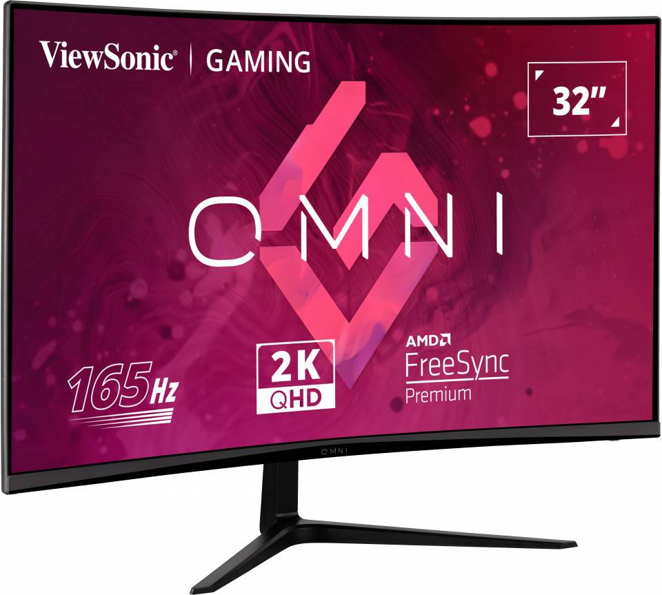ViewSonic MN VX3218C-2K 32 OMNI Curved 2560x1440 165Hz 1ms FreeSync Premium