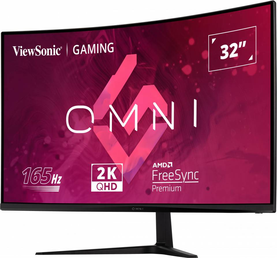 ViewSonic MN VX3218C-2K 32 OMNI Curved 2560x1440 165Hz 1ms FreeSync Premium
